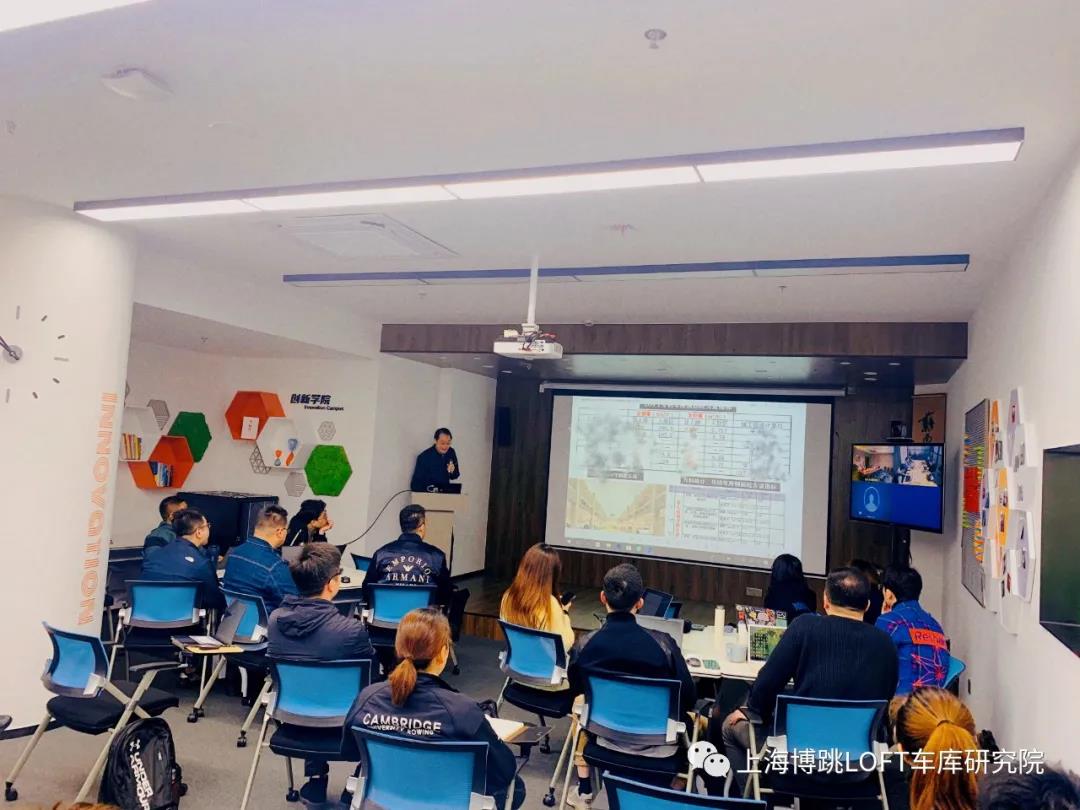 洛阳【上海博普】董事长初光先生受邀前往世茂集团进行“Loft车库专题会”授课演讲