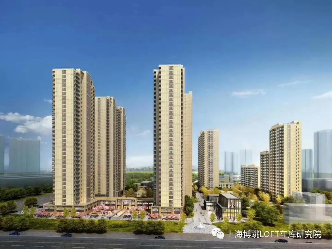 洛阳采用了LOFT车库武汉当代集团春风十里项目现已结构封顶！